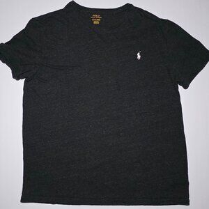 Polo Ralph Lauren Womens Dark Gray Short Sleeve T Shirt Size Large